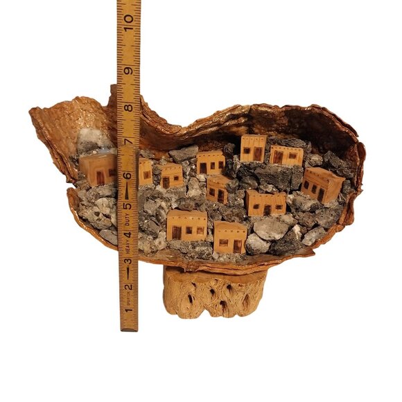 Pueblo Cholla Cactus Sculpture Vintage - Picture 7 of 8